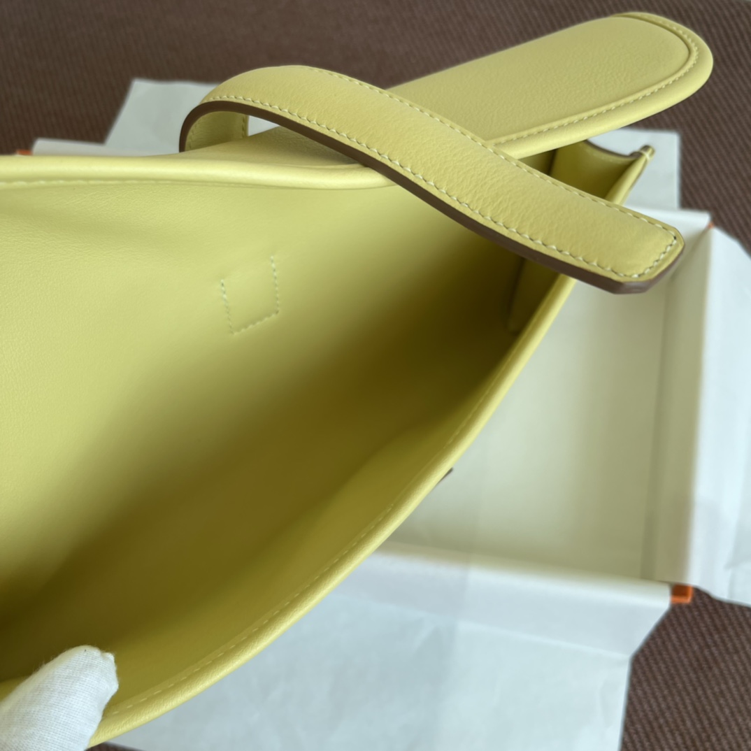 에르메스 지제 엘란29 옐로우 스위프트 가죽